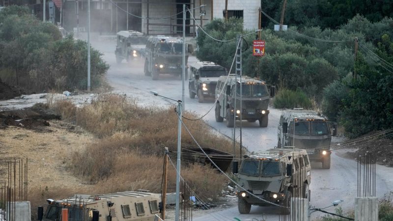 Israel hat in der Nacht zum Montag eine große Militäroperation im Westjordanland begonnen.