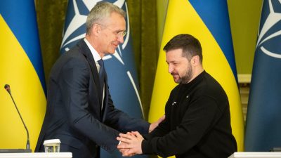 „Die Zukunft der Ukraine ist in der Nato“: Hoffnung für Kiew – Aber mit Bedingungen