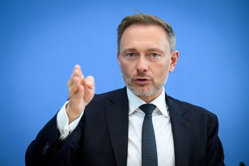 Christian Lindner (FDP), Bundesminister der Finanzen.