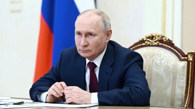 Putin: Russland nicht verantwortlich für Leck an finnisch-estnischer Gaspipeline