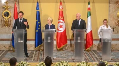 Nach Abkommen mit Tunesien: EU kündigt weitere Deals gegen irreguläre Migration an