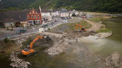 Nepomukbrücke im Ahrtal abgerissen –  Kritik vom Denkmalschutz