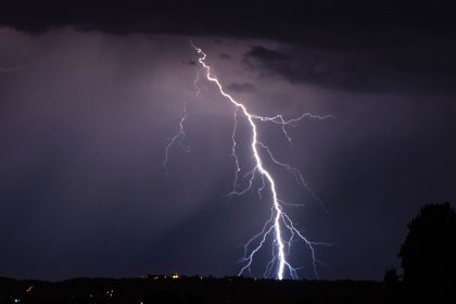 Ein Toter nach Blitzeinschlag in Baden-Württemberg