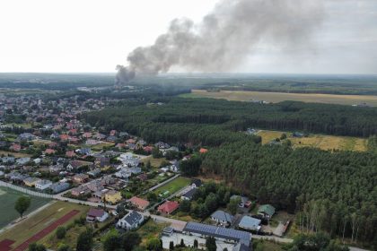 80 Kilometer von deutscher Grenze entfernt: Depot für chemische Abfälle in Polen brennt