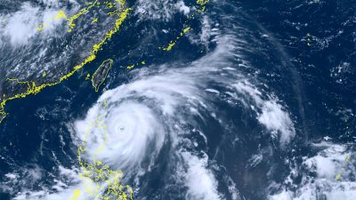 Super-Taifun „Doksuri“ steuert auf die Philippinen zu
