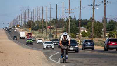 Extremsportler Deichmann erreicht nach 5.500 Kilometern mit Fahrrad Los Angeles
