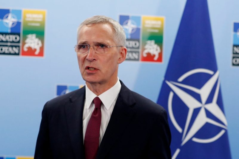 Nato-Generalsekretär Jens Stoltenberg: «Russland trägt die volle Verantwortung für sein gefährliches und eskalierendes Handeln im Schwarzmeerraum.»