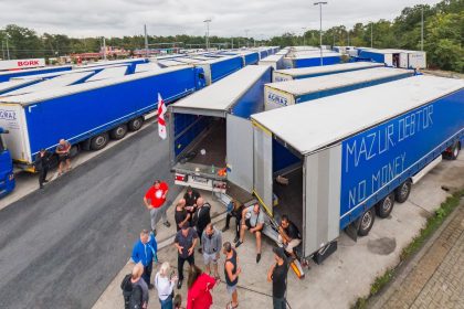 LKW-Fernfahrer: Streik in Gräfenhausen hält an