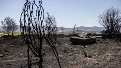 Griechenland: Brände nahe Olympia unter Kontrolle