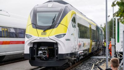Mireo Plus H: Deutsche Bahn will Diesel durch Wasserstoff ersetzen