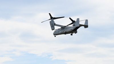 US-Militärflugzeug stürzt bei Übung in Australien ab