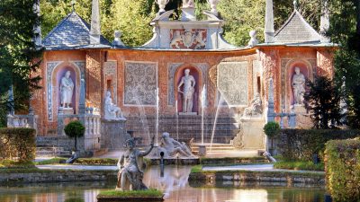 Lebensfreude pur: Die Wasserspiele im Schloss Hellbrunn