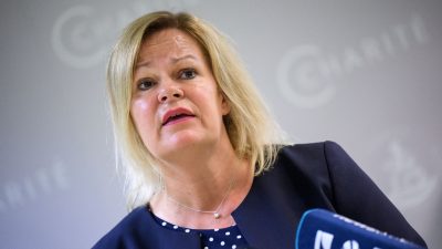 Faeser will erneut nicht selbst zu Schönbohm-Skandal aussagen