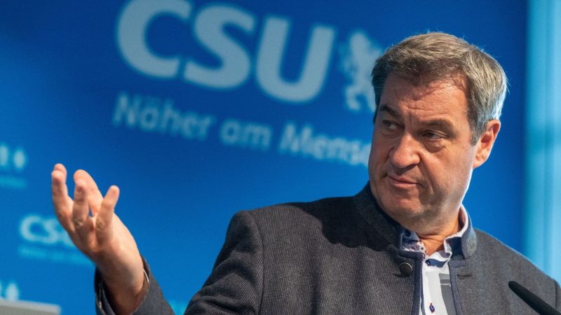 «Müssen die Ergebnisse der Landtagswahlen sehr, sehr sensibel und sehr genau analysieren»: Markus Söder.