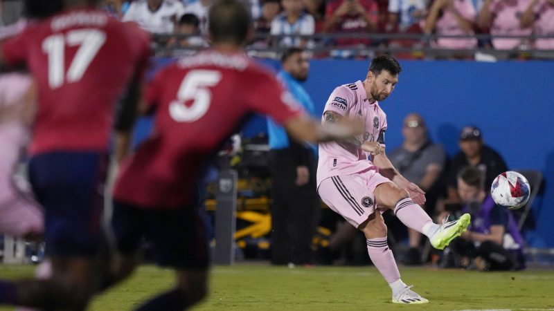 Messi erneut mit Doppelpack für Inter Miami