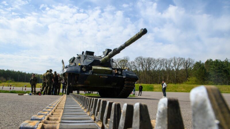 Rheinmetall will alte Kampfpanzer vom Typ Leopard 1 fronttauglich machen und an die Ukraine übergeben.