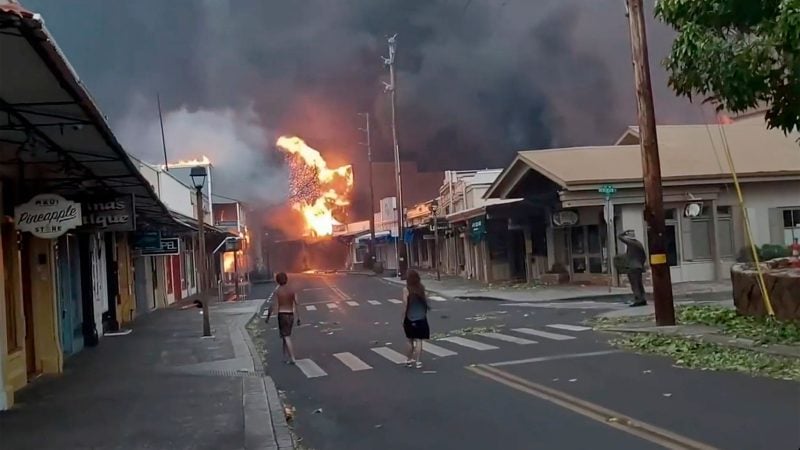 Die Lage wegen auf der Insel Maui ist laut Behörden derzeit nicht sicher.