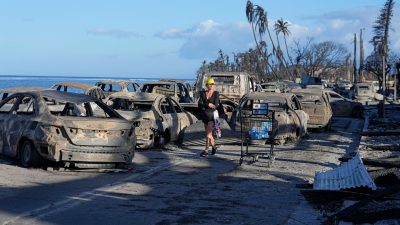 „Alles ist weg“: Mindestens 89 Todesopfer durch Brände auf Hawaii