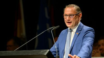 AfD-Chef Chrupalla will CDU halbieren