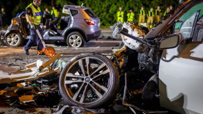 Hannover: Drei Tote und drei Schwerverletzte bei Autounfall