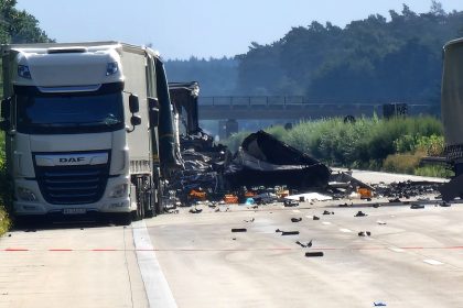 Lkw-Unfall auf A2: Zwei Tote und kilometerlanger Stau, bis Samstag gesperrt