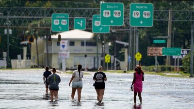 Florida: Sturmschäden durch „Idalia“