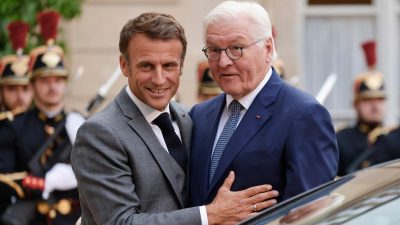 Verschobenes Treffen: Macron empfängt Steinmeier in Paris