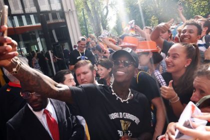 Frankfurt: Toller Empfang für Basketball-Weltmeister