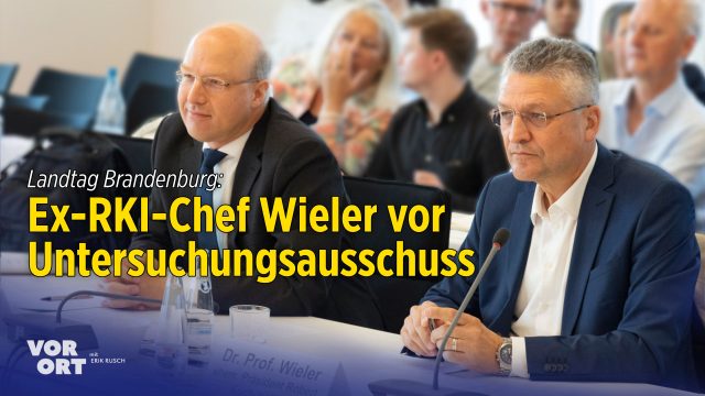 Landtag Brandenburg: Ex-RKI-Chef Wieler sagt vor Corona-Untersuchungsausschuss aus