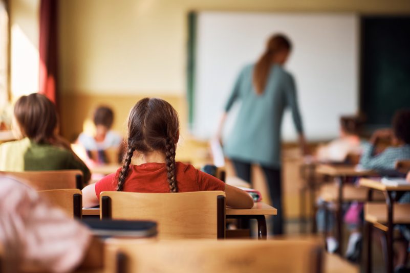 Noch ist das Thema Corona-Test in den meisten Schulen nicht präsent. Foto: iStock