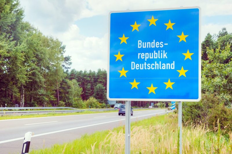 Grenze ohne Grenzkontrollen