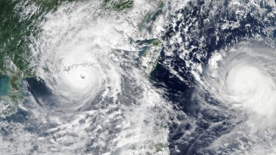 Taiwan rüstet sich gegen Taifun „Haikui“