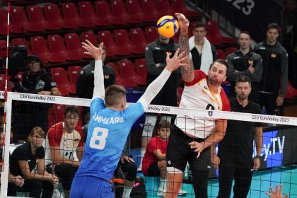 Volleyballer verlieren Achtelfinale gegen Niederlande