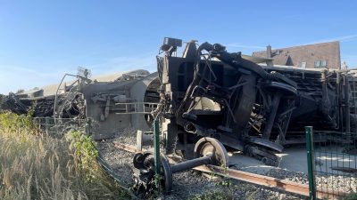 Güterzug in NRW entgleist – Lokführer ums Leben gekommen