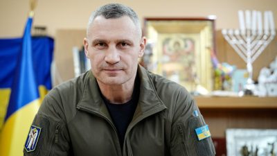 Vitali Klitschko ist der amtierende Bürgermeister von Kiew.