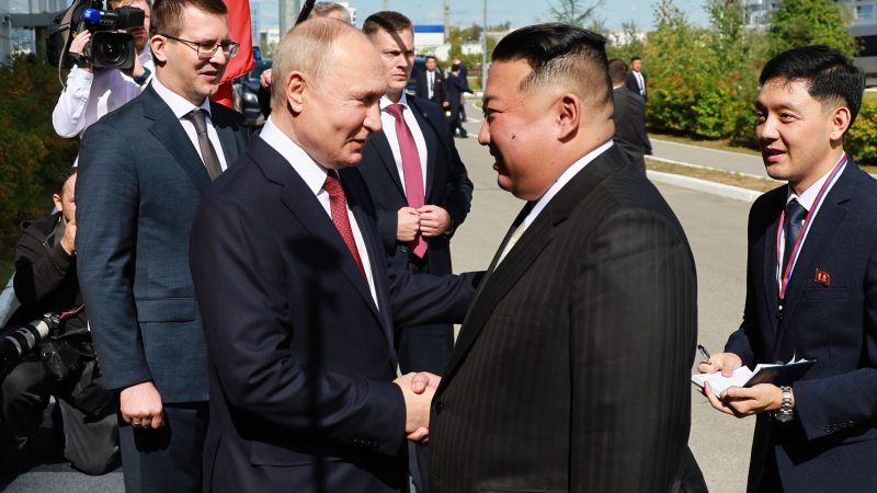 Putin und Kim treffen sich an Russlands Weltraumbahnhof