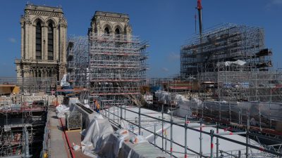 Nach Brand: Renovierung von Notre-Dame kommt voran