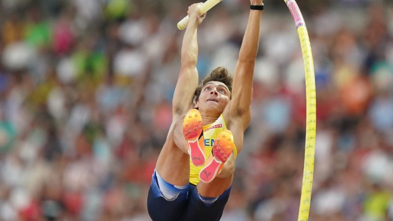 6,23 Meter: Duplantis verbessert Stabhochsprung-Weltrekord
