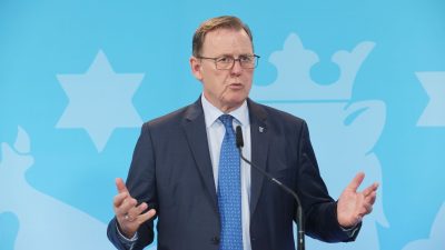 Ramelow will erneut Rot-Rot-Grüne Regierung für Thüringen