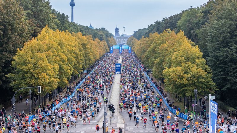 Die Veranstalter rufen zu einem störungsfreie Berlin-Marathon auf.