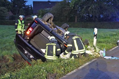 Hochzeitsgesellschaft verunglückt: sieben Menschen verletzt