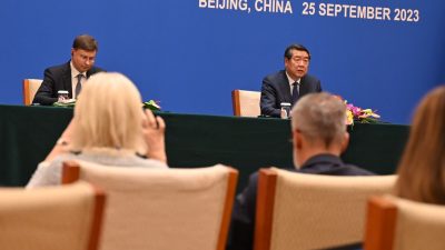 EU will eigene Wirtschaft besser vor Einfluss aus China schützen