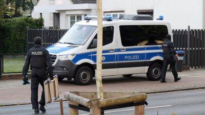 Großrazzia gegen Schleusernetzwerk in fünf Bundesländern: Fünf Festnahmen