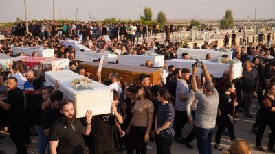 Tragödie: Etwa 100 Tote bei Hochzeitsfeier im Irak