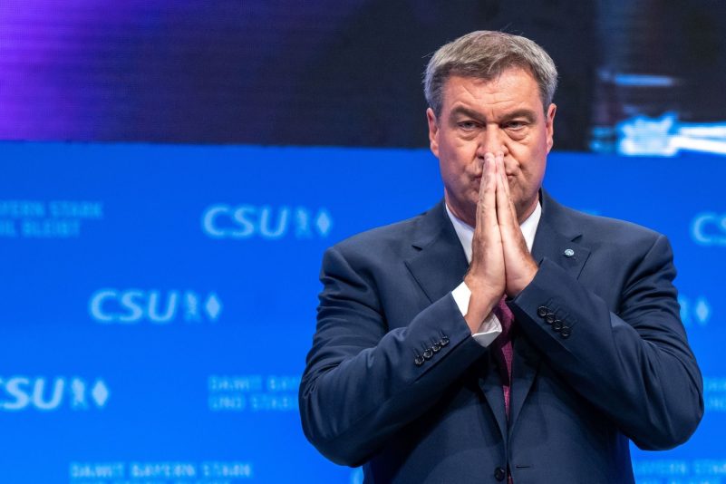 Markus Söder hat sehr gute Chancen weiter Bayerns Ministerpräsident zu bleiben.
