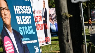Vor Landtagswahlen in Bayern und Hessen: Amtsinhaber liegen laut Umfrage vorne