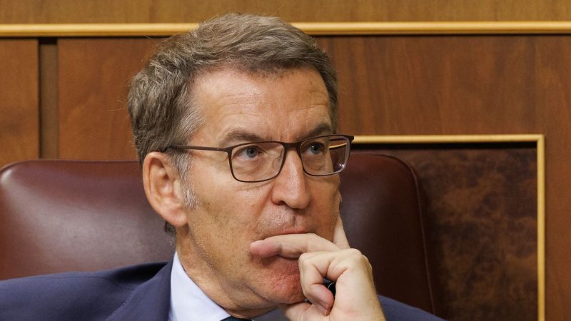 Wieder nicht geschafft: Alberto Nunez Feijoo ist auch im zweiten Wahlgang nicht zum spanischen Regierungschef gewählt worden.