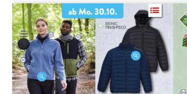 Bildausschnitt aus dem Werbeprospekt zur Kalenderwoche 44/2023 von Aldi Nord. Foto: Bildschirmfoto/ALDI Nord