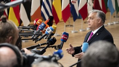 Orbán fordert Plan B in Brüssel: Kein Geld mehr für Ukraine und Migranten