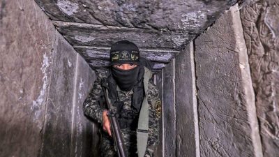 Hamas-Unterwelt: Mit Hilfsmillionen Tunnel für 30.000 Terroristen gebaut